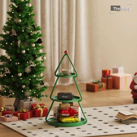 Kệ cây thông Noel mini xinh xắn cao cấp / Noel Shelf