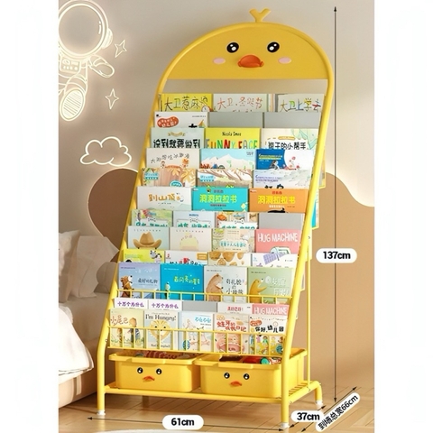 Kệ sách Vịt vàng nhập khẩu cao cấp / Yellow Duck Bookshelf