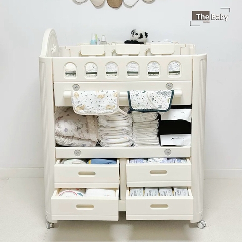 Bộ xe thay tã LIONF đa năng cao cấp / Lionf Shelf