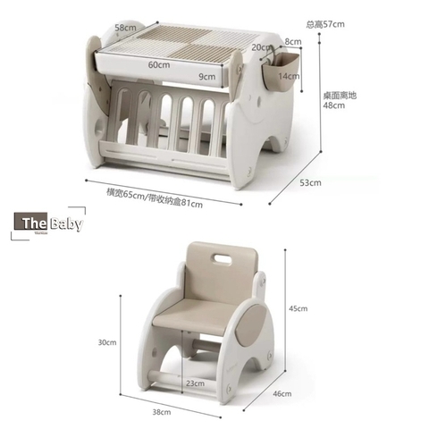 Bộ bàn ghế đa chức năng BONA cao cấp / BONA Table