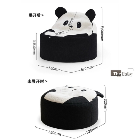 Sofa lười Panda trẻ em nhập khẩu cao cấp / Panda Sofa