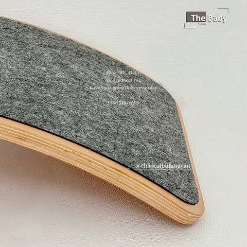 Bộ kệ gỗ bập bênh INO trẻ em nhập khẩu cao cấp