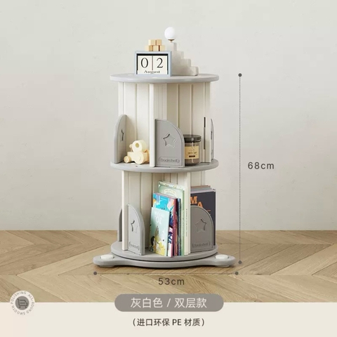 Kệ sách xoay 360 độ trẻ em nhập khẩu cao cấp / Hobby Bookshelf