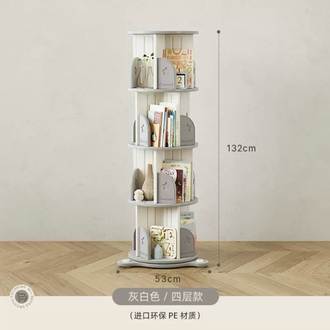 Kệ sách xoay 360 độ trẻ em nhập khẩu cao cấp / Hobby Bookshelf
