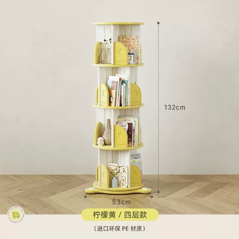 Kệ sách xoay 360 độ trẻ em nhập khẩu cao cấp / Hobby Bookshelf