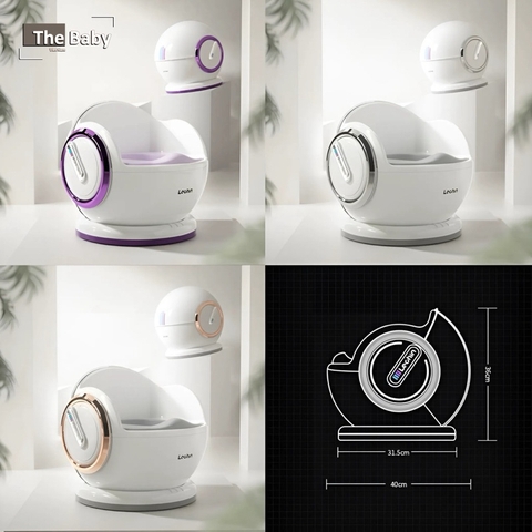 Bồn cầu LECHIN trẻ em nhập khẩu cao cấp / LECHIN Toilet