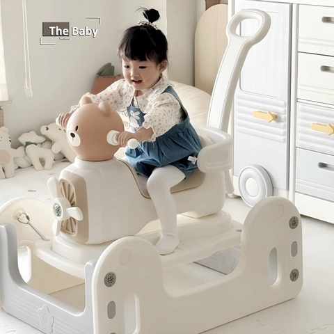 Bộ xe Bear trẻ em đa chức năng cao cấp / Bear Car