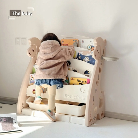Kệ sách Giraffe trẻ em nhập khẩu cao cấp / Giraffe Bookshelf