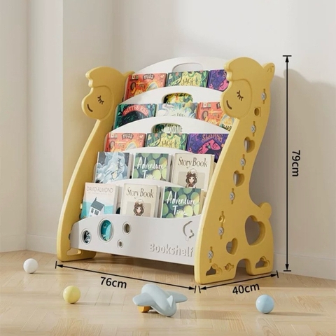 Kệ sách Giraffe trẻ em nhập khẩu cao cấp / Giraffe Bookshelf
