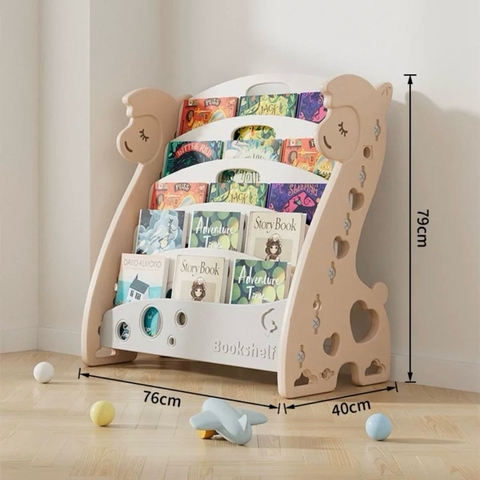 Kệ sách Giraffe trẻ em nhập khẩu cao cấp / Giraffe Bookshelf