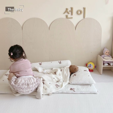 Bộ đệm chăn gối RABIT trẻ em nhập khẩu cao cấp / RABIT Bedding