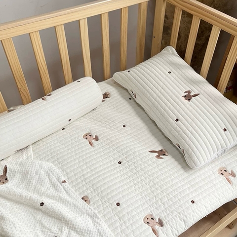 Bộ đệm chăn gối RABIT trẻ em nhập khẩu cao cấp / RABIT Bedding