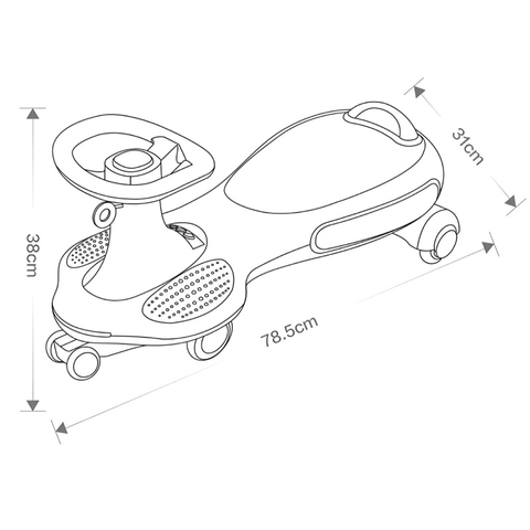 Xe chòi chân KAMI trẻ em nhập khẩu cao cấp / KAMI Walker