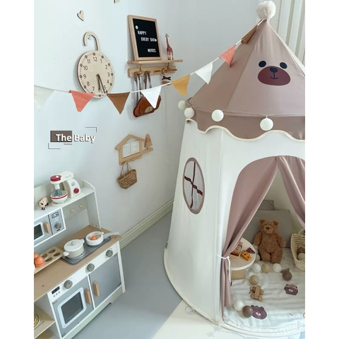 Bộ lều Cookie trẻ em nhập khẩu cao cấp / Cookie Tent