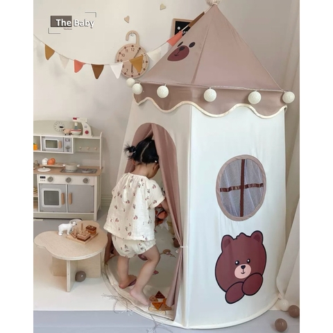 Bộ lều Cookie trẻ em nhập khẩu cao cấp / Cookie Tent