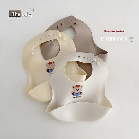 Yếm ăn dặm trẻ em UpupFour nhập khẩu cao cấp / UpupFour Bibs