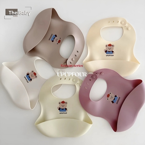 Yếm ăn dặm trẻ em UpupFour nhập khẩu cao cấp / UpupFour Bibs
