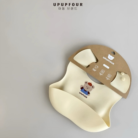 Yếm ăn dặm trẻ em UpupFour nhập khẩu cao cấp / UpupFour Bibs