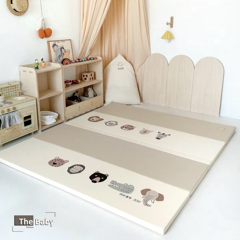 Đệm gấp gọn ANIMALS trẻ em nhập khẩu cao cấp / ANIMALS Wedged