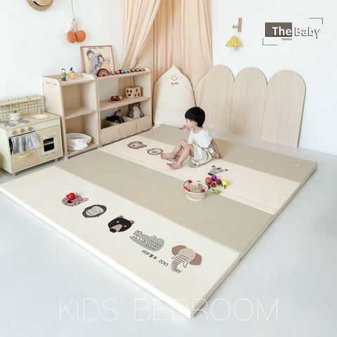 Đệm gấp gọn ANIMALS trẻ em nhập khẩu cao cấp / ANIMALS Wedged