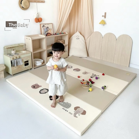 Đệm gấp gọn ANIMALS trẻ em nhập khẩu cao cấp / ANIMALS Wedged