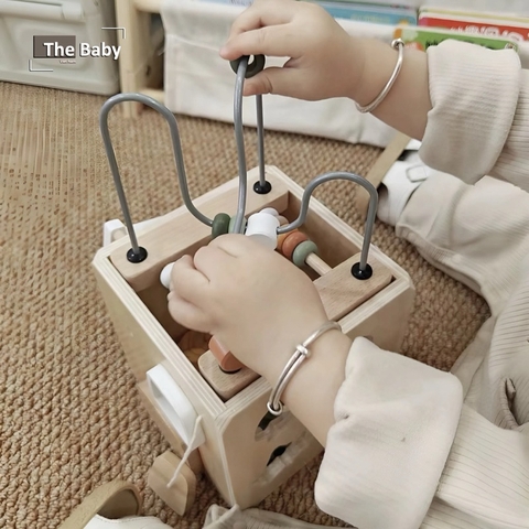 Hộp đồ chơi gỗ trẻ em nhập khẩu cao cấp / Mamimami Toys