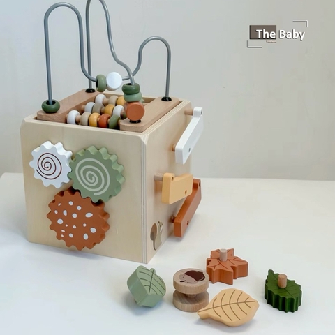 Hộp đồ chơi gỗ trẻ em nhập khẩu cao cấp / Mamimami Toys