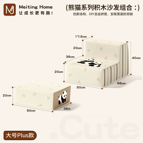 Sofa thư giãn PANDA trẻ em nhập khẩu cao cấp / PANDA Chair