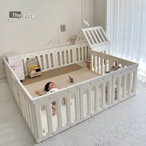 Quây cũi LUNA trẻ em lắp ghép cao cấp / LUNA Crib