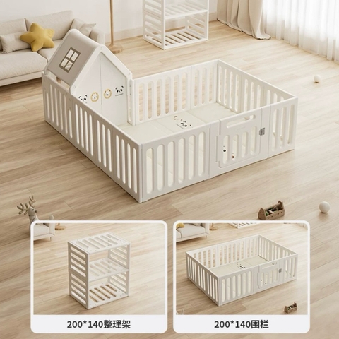 Quây cũi LUNA trẻ em lắp ghép cao cấp / LUNA Crib