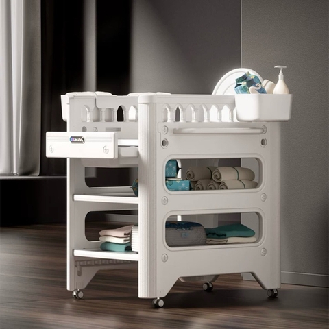 Bộ xe thay tã LECHIN đa năng nhập khẩu cao cấp / LECHIN Shelf