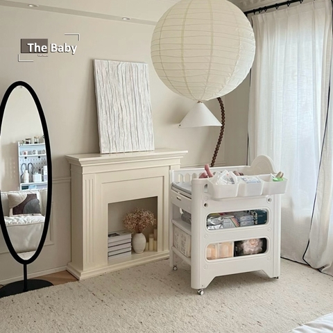 Bộ xe thay tã LECHIN đa năng nhập khẩu cao cấp / LECHIN Shelf