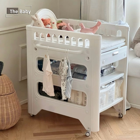 Bộ xe thay tã LECHIN đa năng nhập khẩu cao cấp / LECHIN Shelf