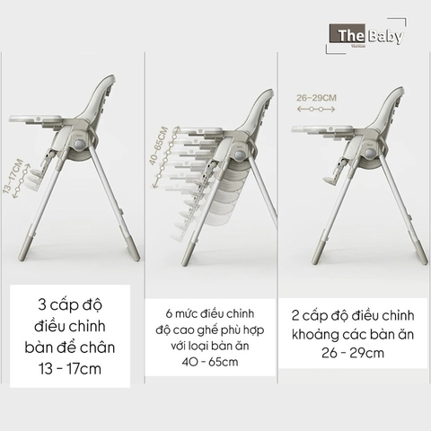 Ghế ăn BEIE trẻ em đa chức năng nhập khẩu cao cấp / BEIE Chair
