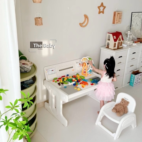 Bộ bàn ghế Juleen trẻ em đa chức năng cao cấp / Juleen Table