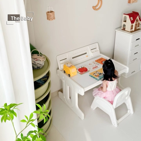 Bộ bàn ghế Juleen trẻ em đa chức năng cao cấp / Juleen Table