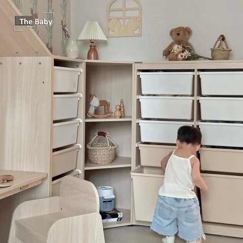 Tủ gỗ Hanssem trẻ em nhập khẩu cao cấp / Hanssem Cabin