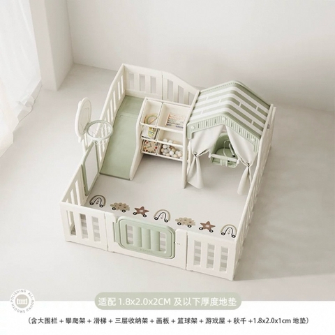 Bộ quây Bamboo trẻ em nhập khẩu cao cấp / Bamboo Crib