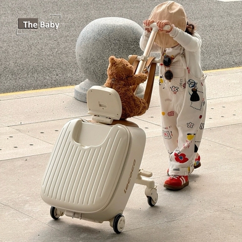 Xe đẩy kết hợp Vali Lecoco nhập khẩu cao cấp / Lecoco Vali