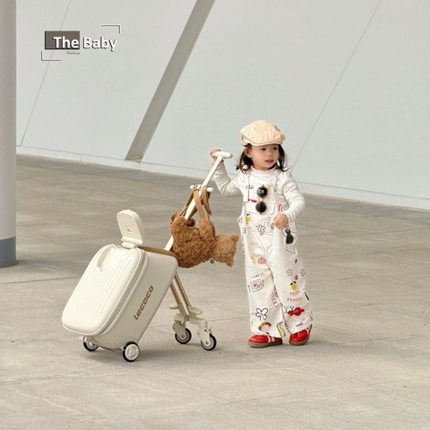 Xe đẩy kết hợp Vali Lecoco nhập khẩu cao cấp / Lecoco Vali