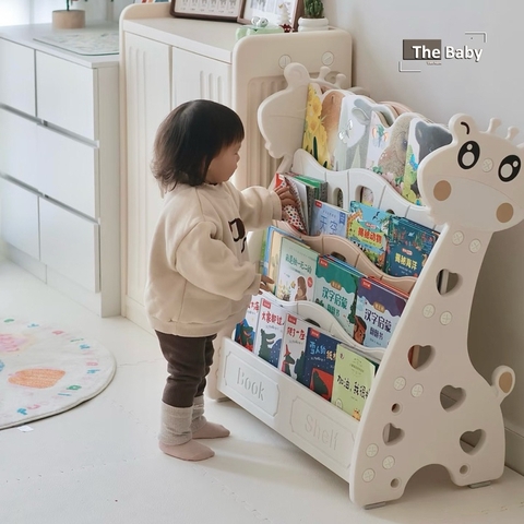 Kệ sách Hươu cao cổ trẻ em nhập khẩu cao cấp / Giraffe Bookshelf