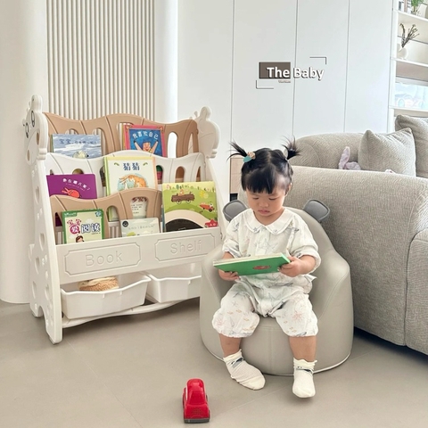 Kệ sách Hươu cao cổ trẻ em nhập khẩu cao cấp / Giraffe Bookshelf
