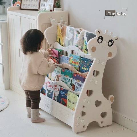 Kệ sách Hươu cao cổ trẻ em nhập khẩu cao cấp / Giraffe Bookshelf