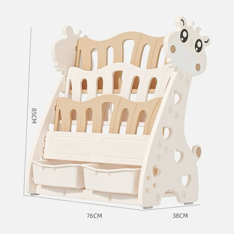 Kệ sách Hươu cao cổ trẻ em nhập khẩu cao cấp / Giraffe Bookshelf