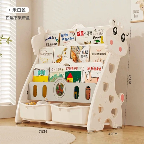 Kệ sách Hươu cao cổ trẻ em nhập khẩu cao cấp / Giraffe Bookshelf