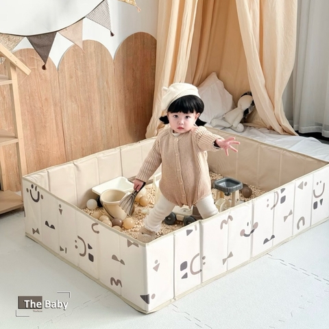 Bộ bể cát Smile trẻ em nhập khẩu cao cấp / Smile Pool