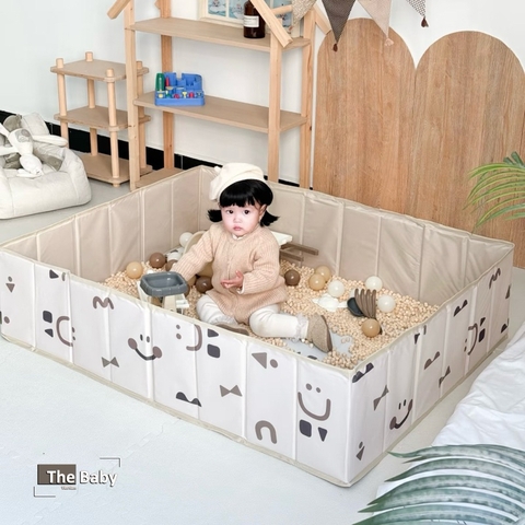 Bộ bể cát Smile trẻ em nhập khẩu cao cấp / Smile Pool