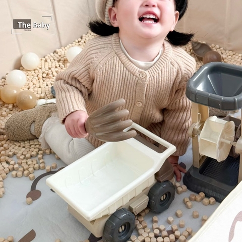 Bộ bể cát Smile trẻ em nhập khẩu cao cấp / Smile Pool