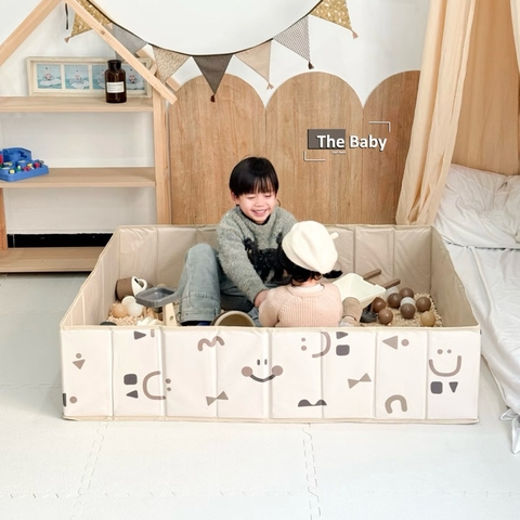 Bộ bể cát Smile trẻ em nhập khẩu cao cấp / Smile Pool