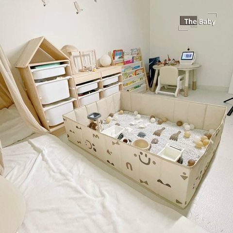 Bộ bể cát Smile trẻ em nhập khẩu cao cấp / Smile Pool